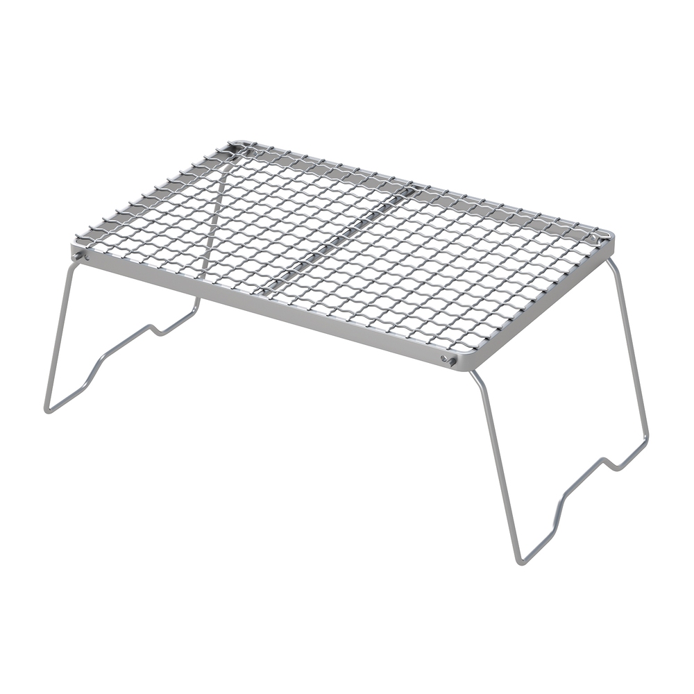 BBQ-ST-GRILL-202506111512-00 Grillz Portable BBQ Grill Charcoal Smoker Foldable Camping Outdoor - Image 1