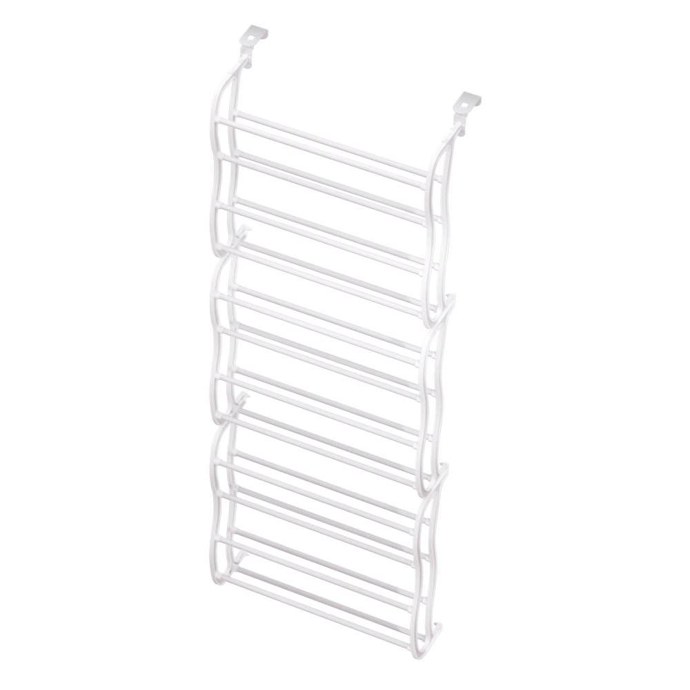 DIY-SHOE-12T-WH-139378-00 Artiss Shoe Rack Hanging Over Door Organiser 24 Pairs Eric - Image 1
