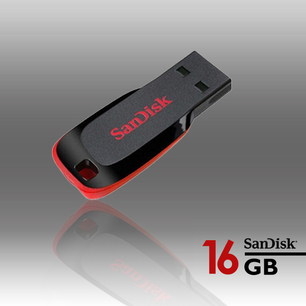 FUSSAN16GCZ50CB-2-1_14 Sandisk Cruzer Blade CZ50 16GB USB Flash Drive - Image 1