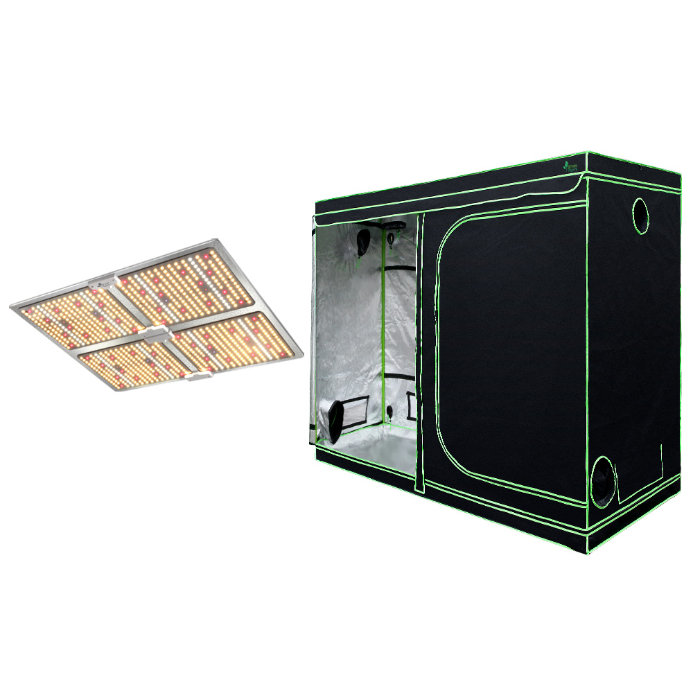 GT-D-240X120X200-BOARD-450-DIM-00 Green Fingers Grow Tent Light Kit 240x120x200CM 4500W LED Full Spectrum - Image 1