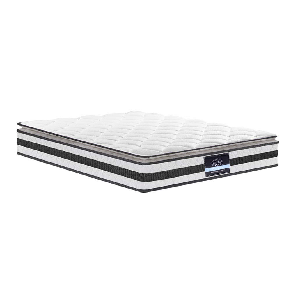 MATTRESS-0754-PT-S-202502281446-07 Giselle Bedding 21cm Mattress Pillow Top Single - Image 1