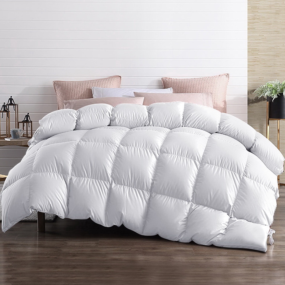 QUILT-GOOSE-700-Q-202502281412-00 Giselle Bedding 700GSM Goose Down Feather Quilt Queen - Image 1