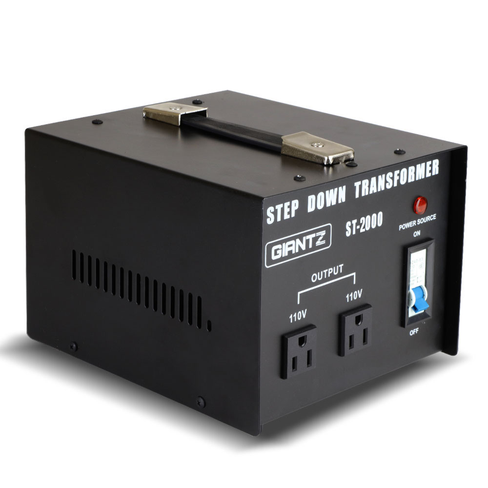 ST-2000W-BL-00 Giantz 2000 Watt Step Down Transformer - Image 1