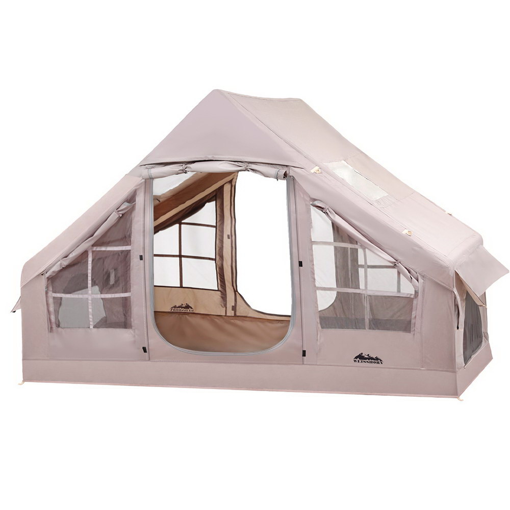 TENT-E-INFLA-3X2-BR-195002-00 Weisshorn Camping Tent Inflatable Beach Tent 6 Person 300CM - Image 1