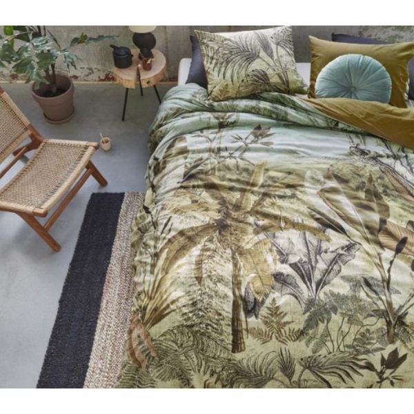 V107-1740344-200799-00 Broc Riviera Maison Cotton Natural Quilt Cover Sets by Bedding House King - Image 1