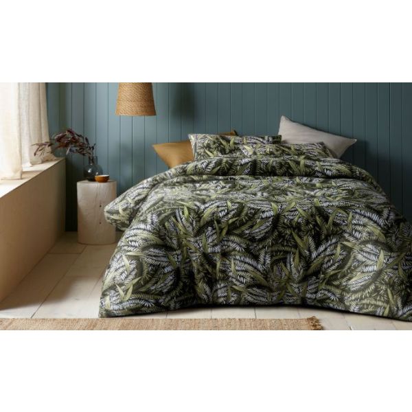 V107-5095007-200696-00 Styx Washed Cotton Printed Quilt Cover Set by Accessorize King - Image 1