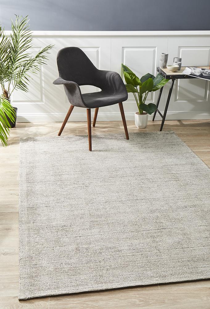 V107-ALU-STONE-320X230-217913-00 Allure Stone Cotton Rayon Rug by Rug Culture - 320X230CM - Image 1