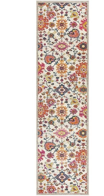 V107-BLN-208-MULT-400X80-207522-00 Babylon 208 Multi Runner by Rug Culture-400X80CM - RUNNER - Image 1