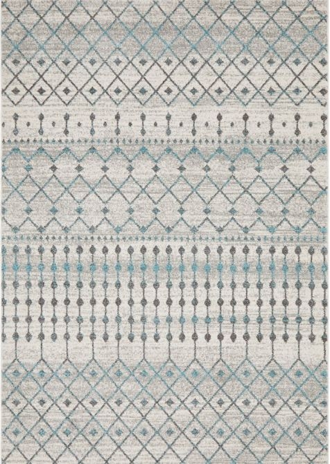 V107-EVO-260-WHI-230X160-208268-00 Evoke 260 White by Rug Culture -230X160CM - RECTANGLE - Image 1