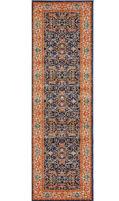 V107-EVO-262-MULT-400X80-208356-00 Evoke 262 Multi Runner by Rug Culture -400X80CM - RUNNER - Image 1