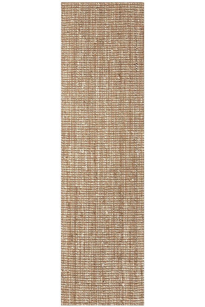 V107-HLO-HUNTER-NAT-300X80-208281-00 Harlow Hunter Natural Runner by Rug Culture -300X80CM - RUNNER - Image 1