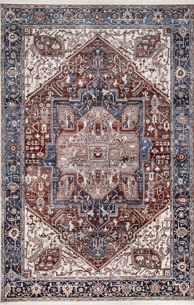 V107-HRZ-HAZELNUT-165X120-208354-00 Heriz Hazelnut Rug by Rug Culture -165X120CM - RECTANGLE - Image 1