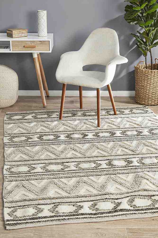 V107-MIL-743-STO-400X300-208473-00 Miller 743 Stone by Rug Culture - 400X300CM - RECTANGLE - Image 1