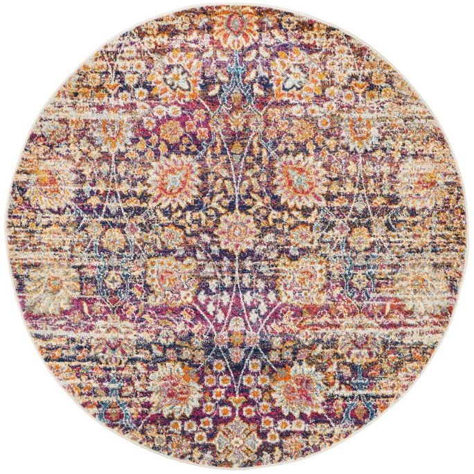 V107-MIR-360-MUL-240X240-208479-00 Mirage 360 Multi Round By Rug Culture-240X240CM - ROUND - Image 1