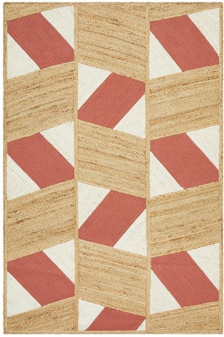 V107-PRD-111-CRL-280X190-207874-00 Parade 111 Coral By Rug Culture-280X190CM - RECTANGLE - Image 1