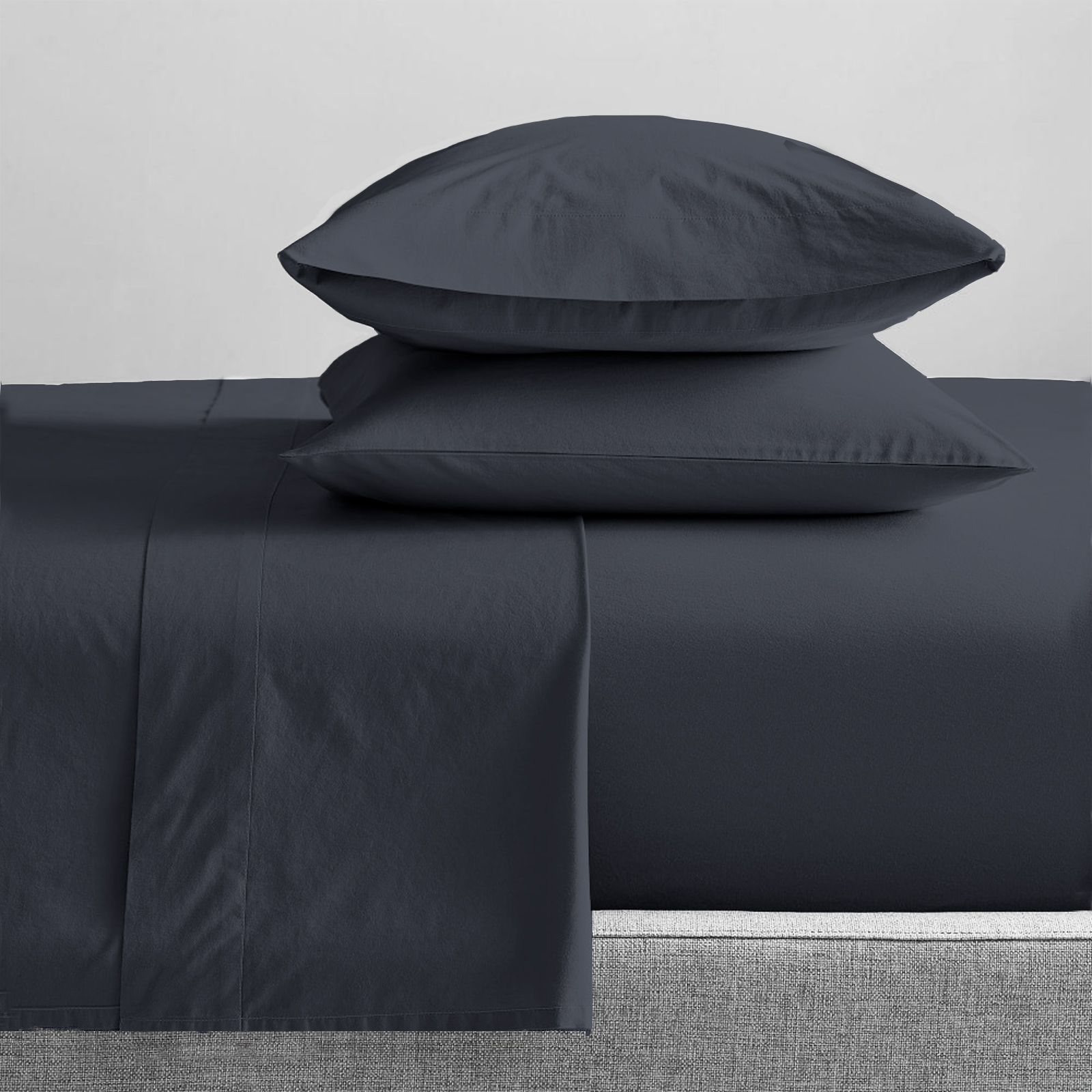 V107-SH314885-196466-00 300 Thread Count 100 % Organic Cotton Turbulence Sheet Sets by Renee Taylor King Single - Image 1