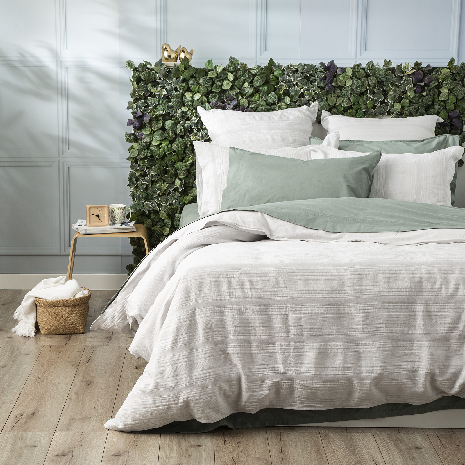 V107-SH317915-196656-00 Finley Yarn Dyed Vintage Washed Cotton European Pillowcase by Renee Taylor - Image 1