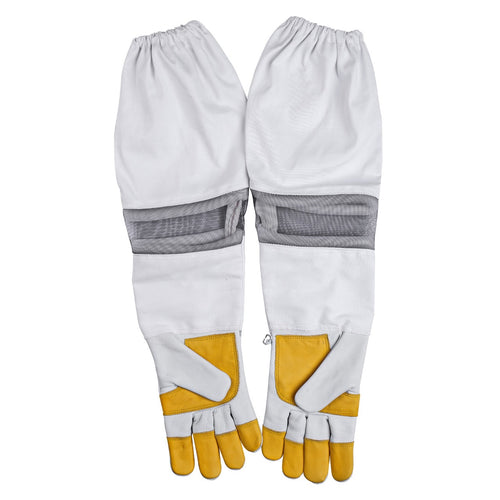 V122-OZ-1511_image_4d22a04d-8646-4350-8991-172691d85322_500x_1 Beekeeping Bee Gloves Cow Hide Ventilated Heavy Duty Gloves S - Image 1