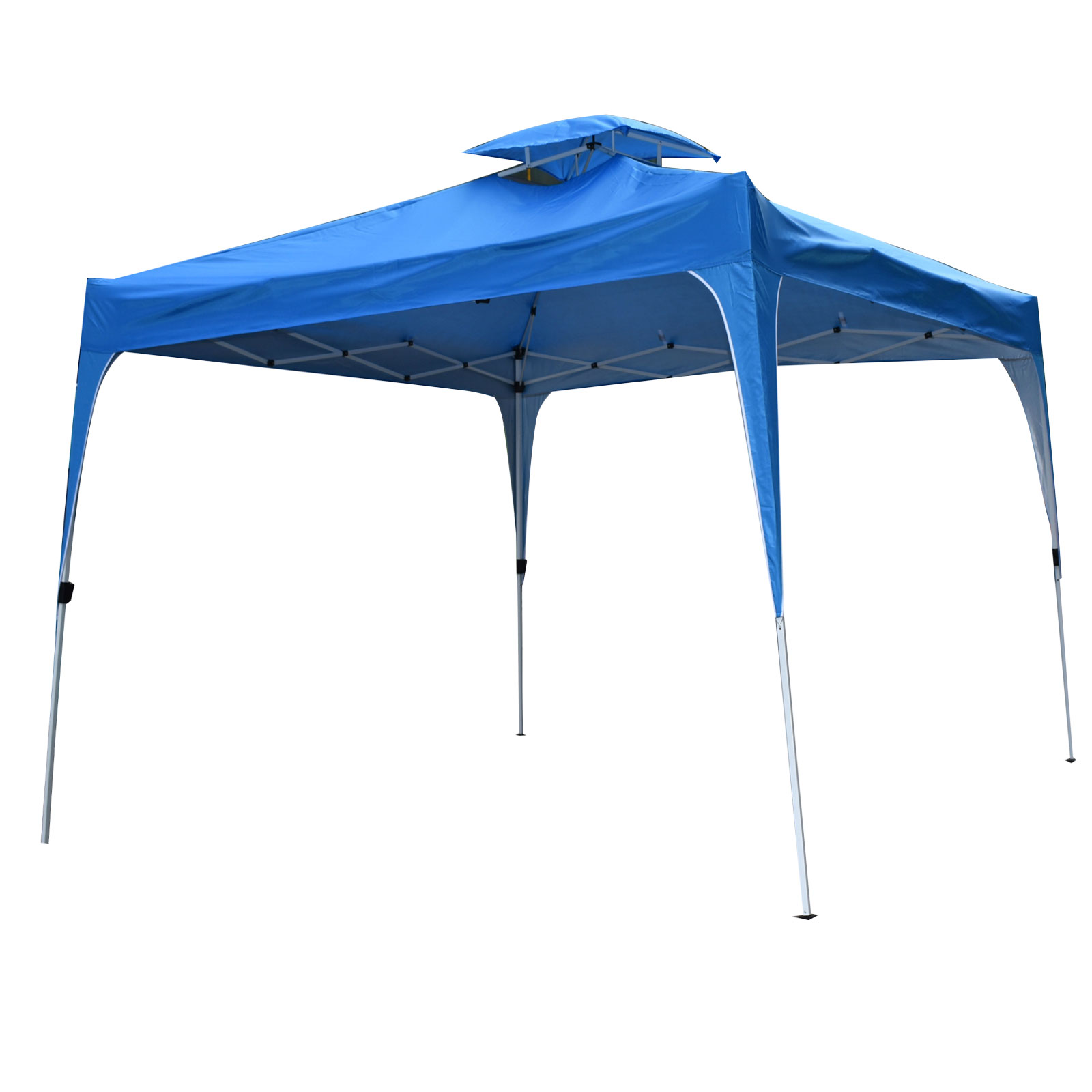 V160-10001772_10001772_1_1 Arcadia Furniture 3M x 3M Outdoor Folding Tent - Navy - Image 1