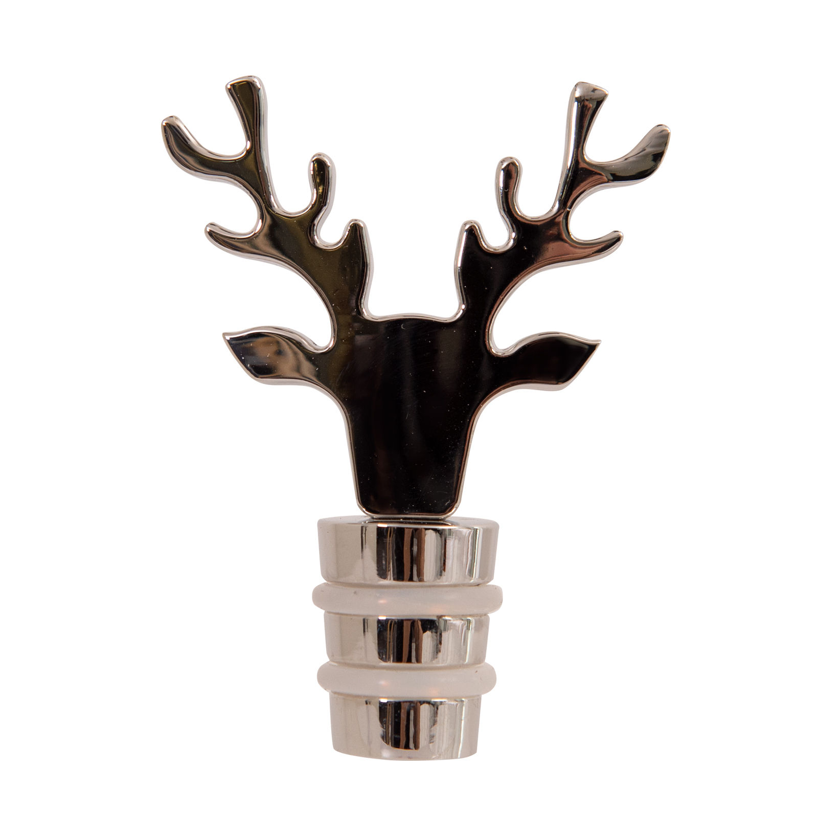 V160-10004440-195091-00 Bread and Butter Stag Alloy Stopper - Image 1
