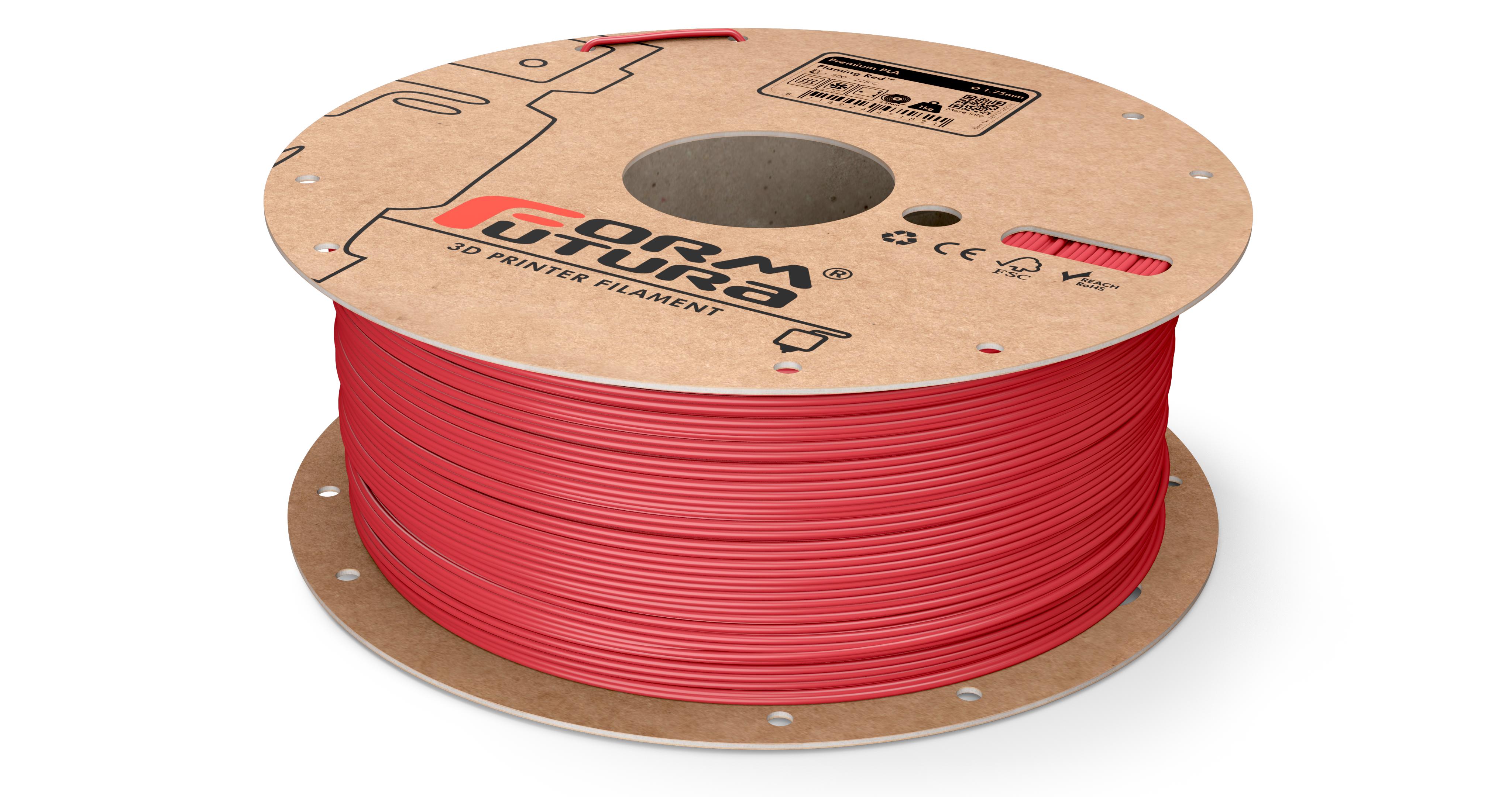 V177-175PPLA-FLARED-1000_Premium-PLA-Flaming-Red-175-1000g__69558_1 PLA 3D Printer Filament Premium PLA 1.75mm Flaming Red 1000 gram - Image 1