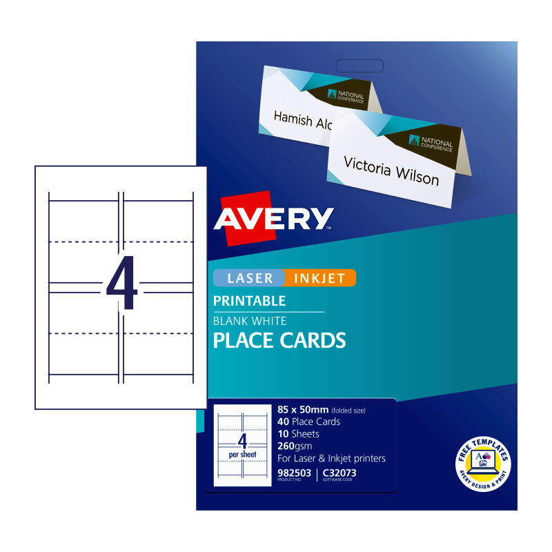 V177-D-AV982503-uc__59394-00 AVERY Fold C32073 50mm Pack of 10 - Image 1