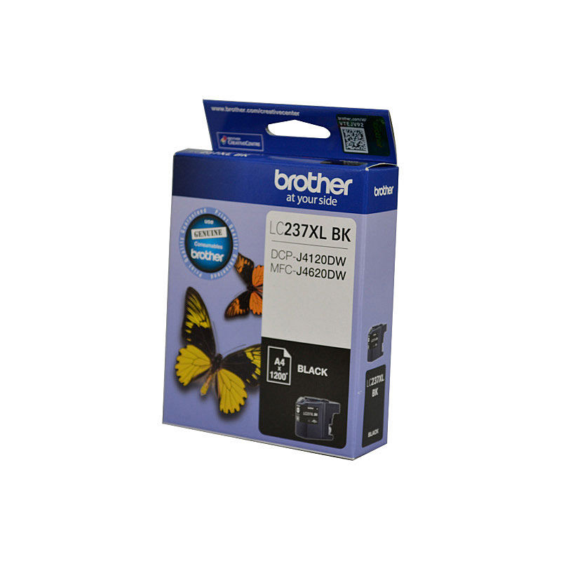 V177-D-B237XLB_uc__55348_1 Brother LC237XLBKS Black Ink Cartridge - to suit DCP-J4120DW/MFC-J4620DW - up to 1200 pages - Image 1