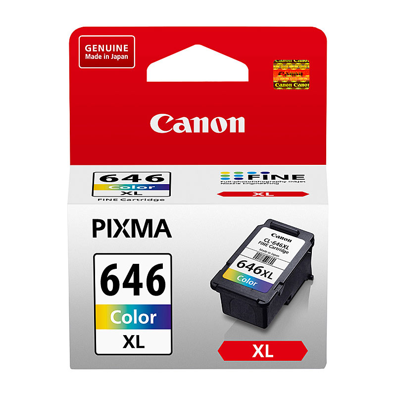 V177-D-C646XL_uc__15614_1 CANON CL646XL Colour Ink Cartridge - Image 1