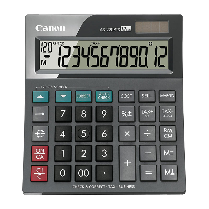V177-D-CCAS220RTS_uc__33122_1 CANON AS220RTS Calculator - Image 1