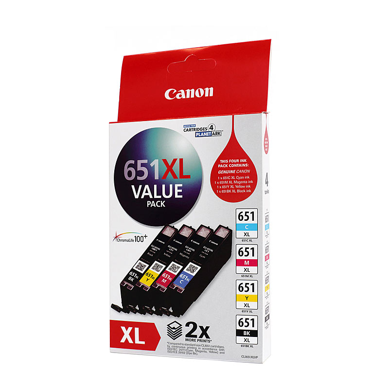 V177-D-CI651XLVP_uc__04282_1 CANON CLI651XL Ink Value Pack - Image 1