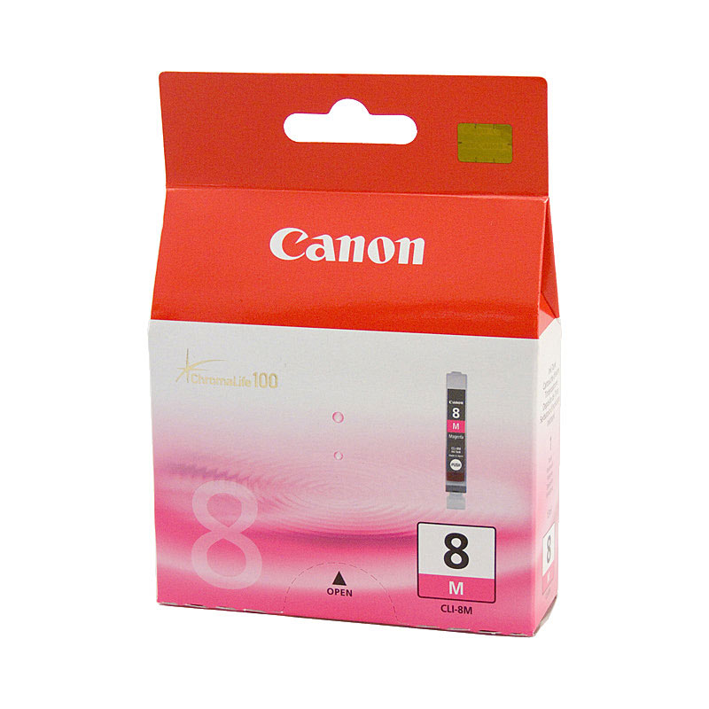 V177-D-CI8M_uc__86127_1 CANON CLI8M Magenta Ink Cartridge - Image 1