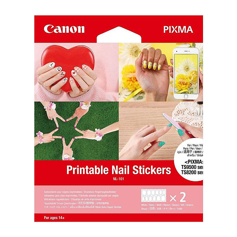 V177-D-CNL101_uc__06353_1 CANON Printable Nail Stickers - Image 1