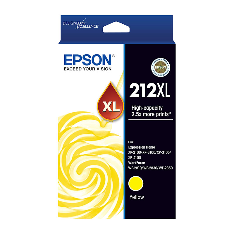 V177-D-E212YXL_uc__49798_1 EPSON 212XL Yellow Ink Cartridge - Image 1
