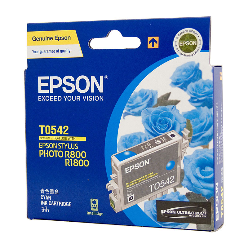 V177-D-E542_uc__18246_1 EPSON T0542 Cyan Ink Cartridge - Image 1