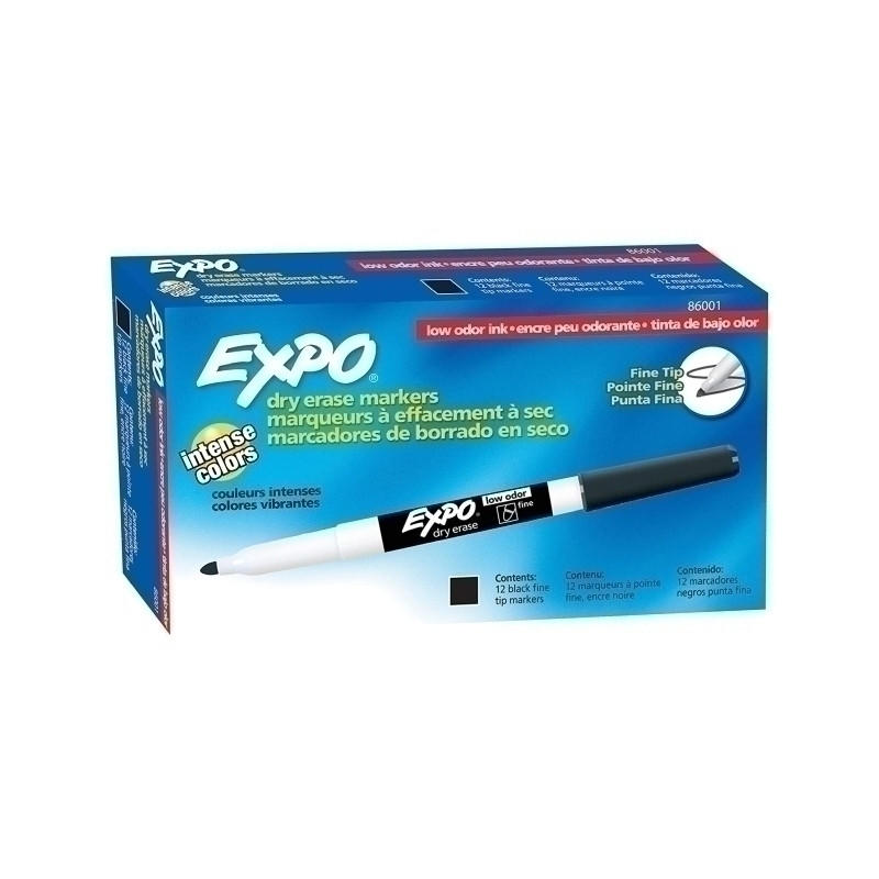 V177-D-EXP86001-70862-00 EXPO W/B Marker Fine Blk Bx12 - Image 1