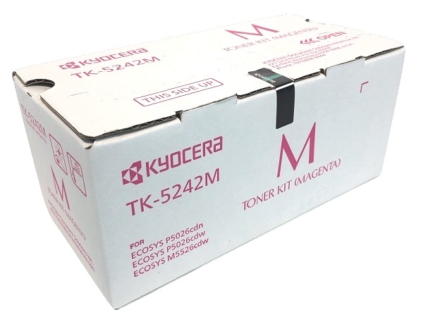 V177-D-K5224M_tk-5242m__27528_1 KYOCERA TK5224 Magenta Toner - Image 1