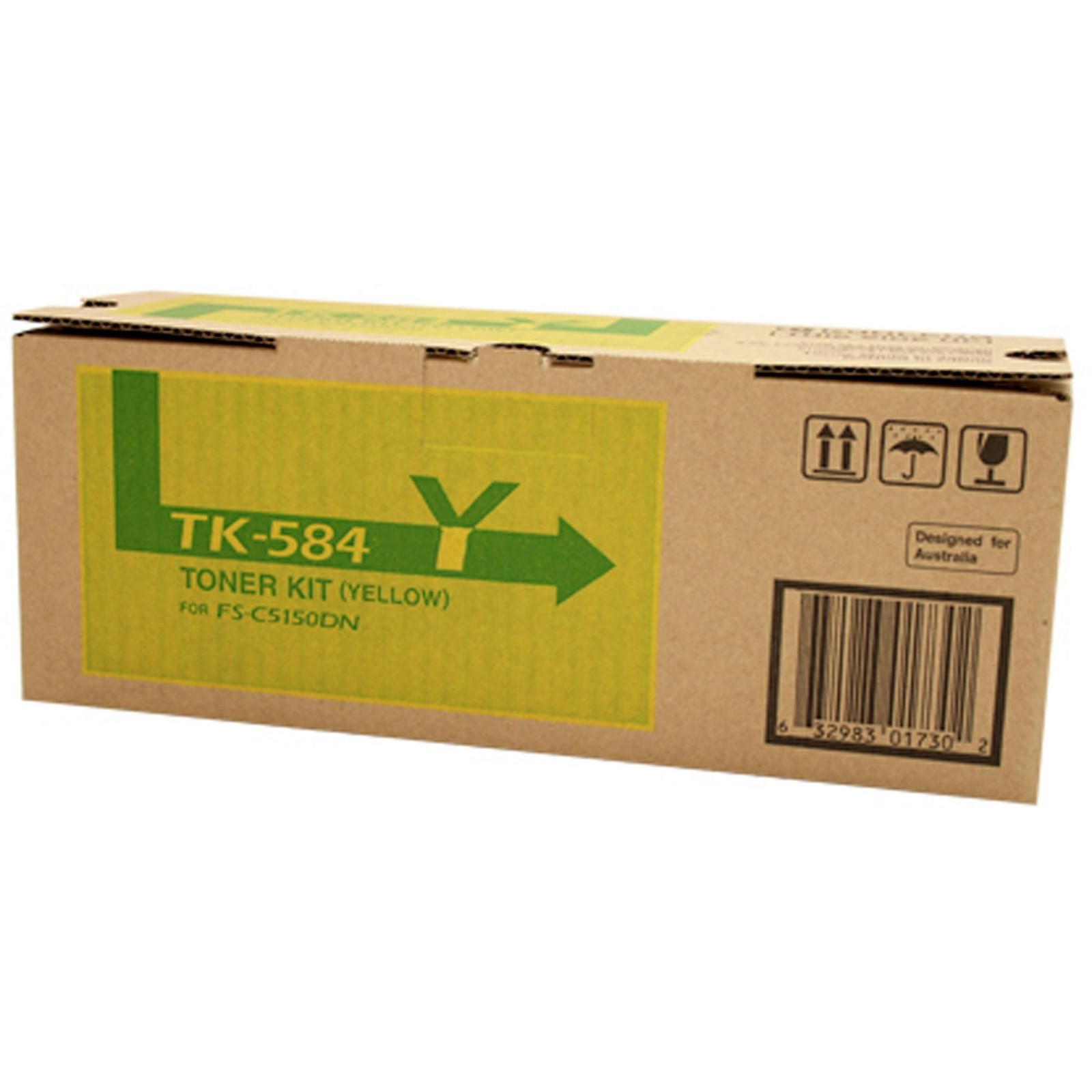 V177-D-K584Y-KYO-TK584Y__26742-00 KYOCERA TK584 Yellow Toner - Image 1