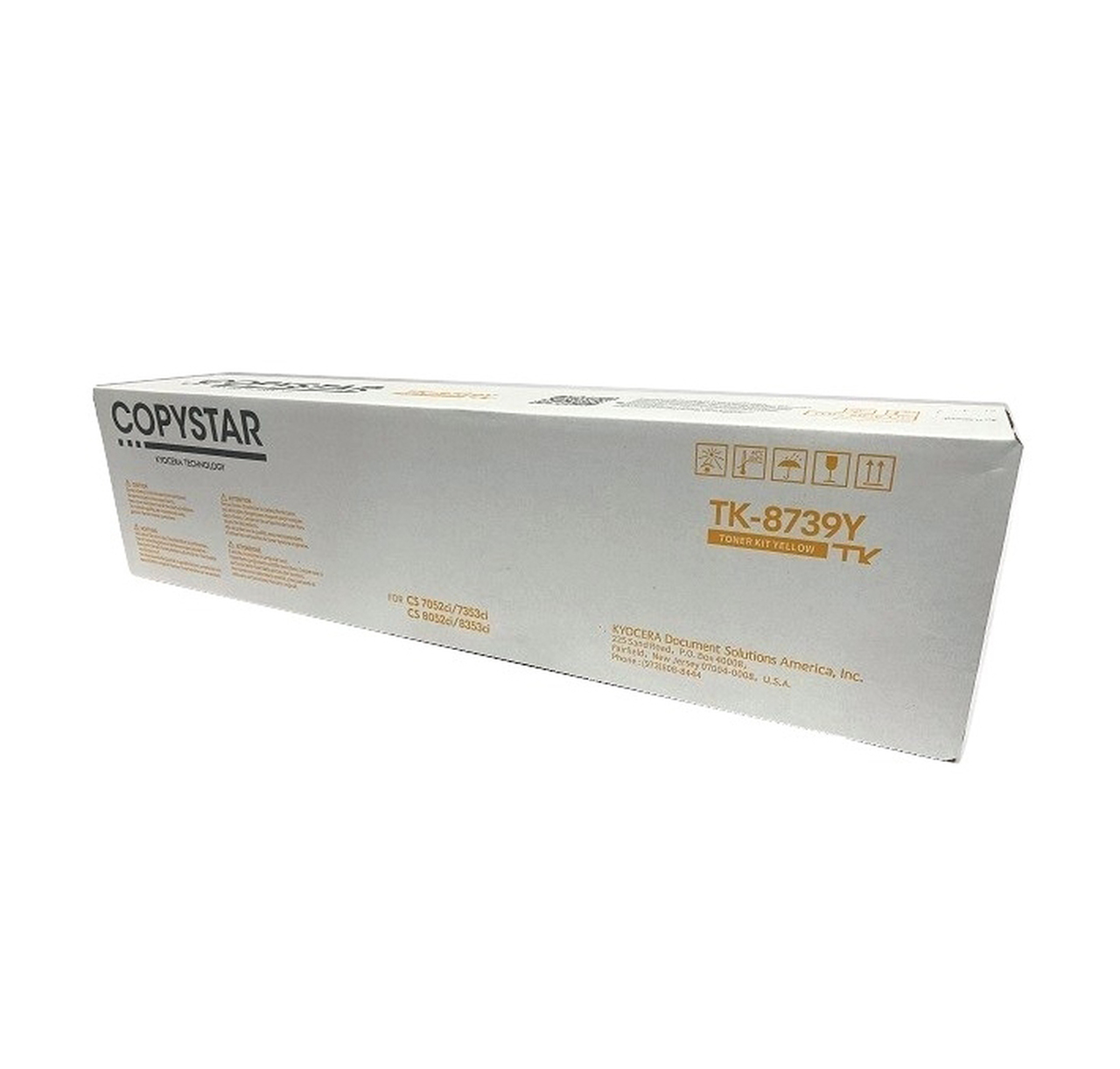 V177-D-K8739Y-tk-8739y__27380-00 KYOCERA TK8739Y Yellowlow Toner - Image 1