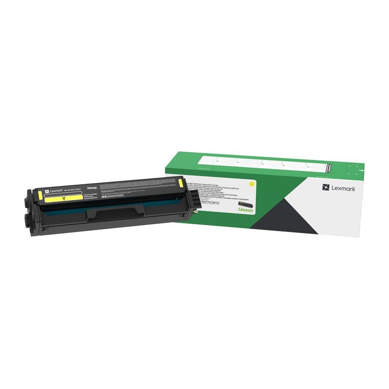 V177-D-LX203Y-uc__28507-00 LEXMARK 20N30Y0 Yellow Toner - Image 1