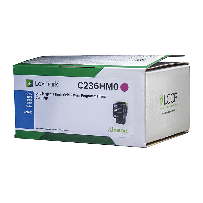 V177-D-LX236M-uc__88897-00 LEXMARK C2360M0 Magenta Toner - Image 1