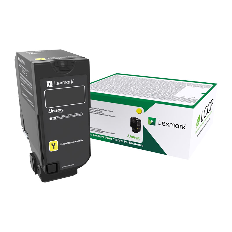 V177-D-LX746HY-uc__82883-00 LEXMARK 74C6HY0 HY Yellow Toner - Image 1