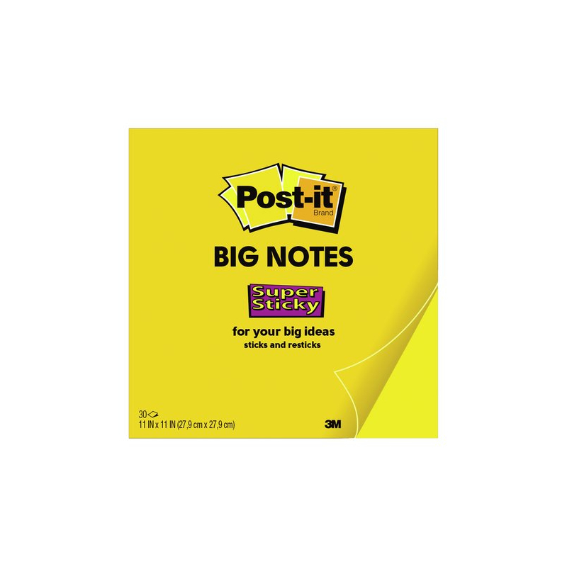 V177-D-PI70007020897_PI70007020897__60029_1 POST-IT Note BN11 Super Sticky Yellow 279x279 - Image 1