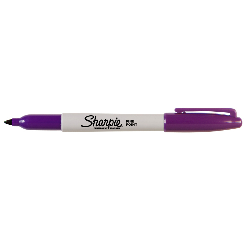 V177-D-SH30038-34209-00 SHARPIE Marker Fine Purple UPC Box of 12 - Image 1