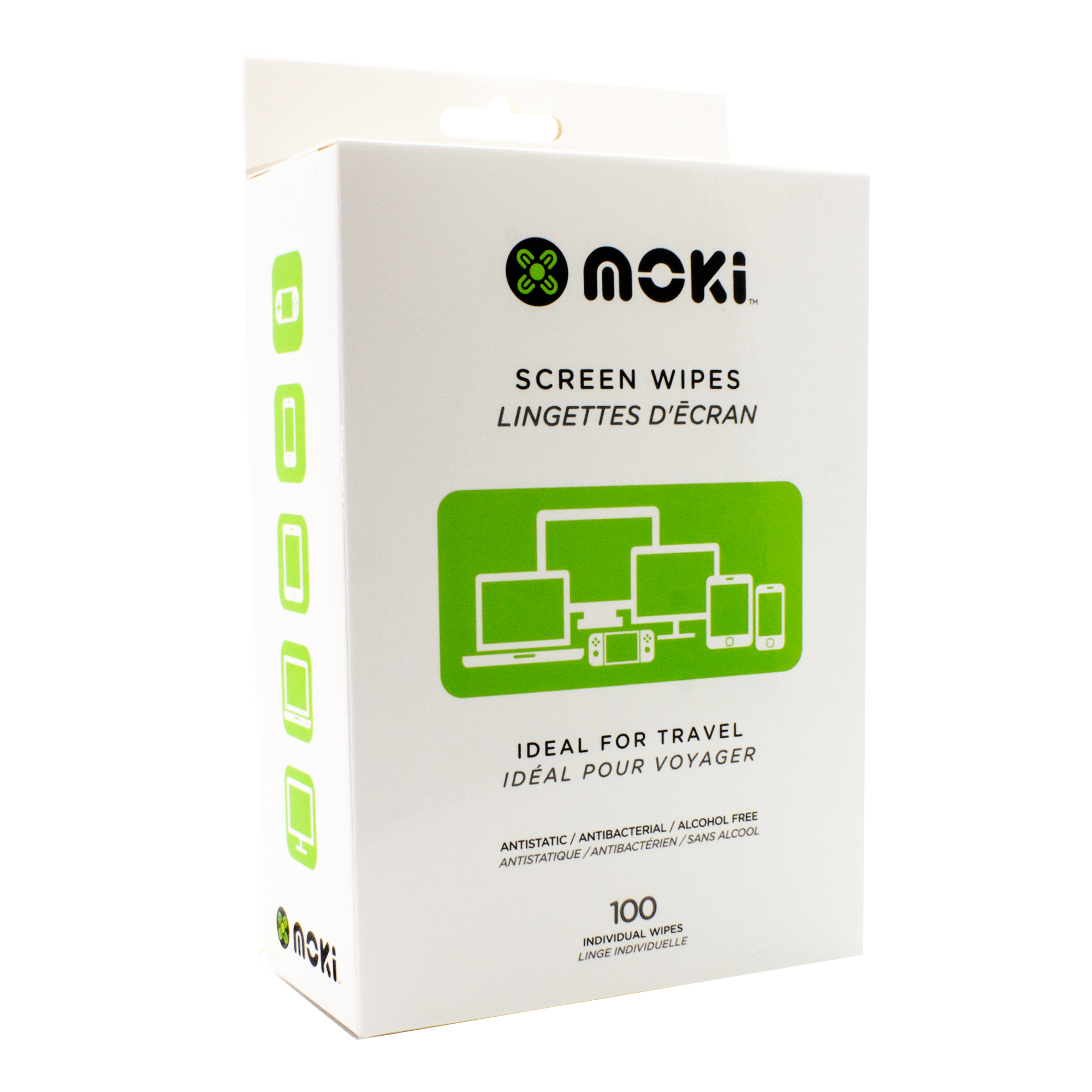 V177-FM100-ACC-FM100-00__39388-00 MOKI Screen Wipes Box (100) - Image 1