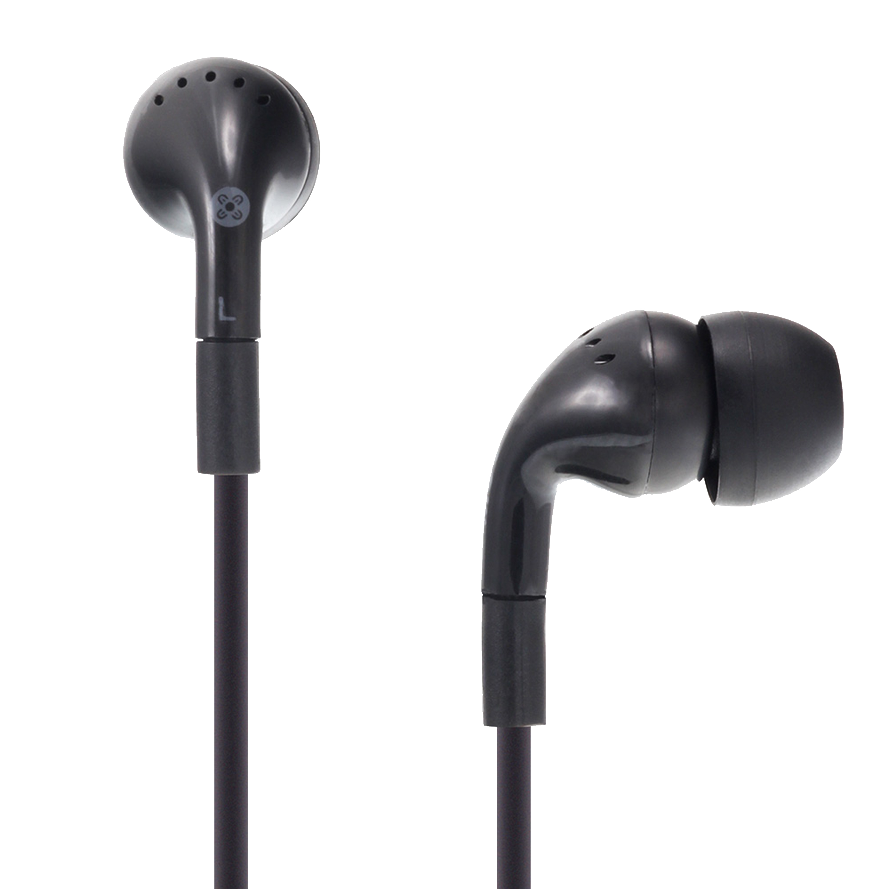 V177-HCBB-ACC-HCBB-00__13732-00 MOKI Noise Isolation Earphones - Black - Image 1