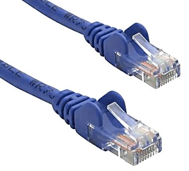 V177-L-CB8W-KO820U-20-CB8W-KO820U-20__43565-00 8WARE RJ45M - RJ45M Cat5e UTP Network Cable 20m Blue - Image 1