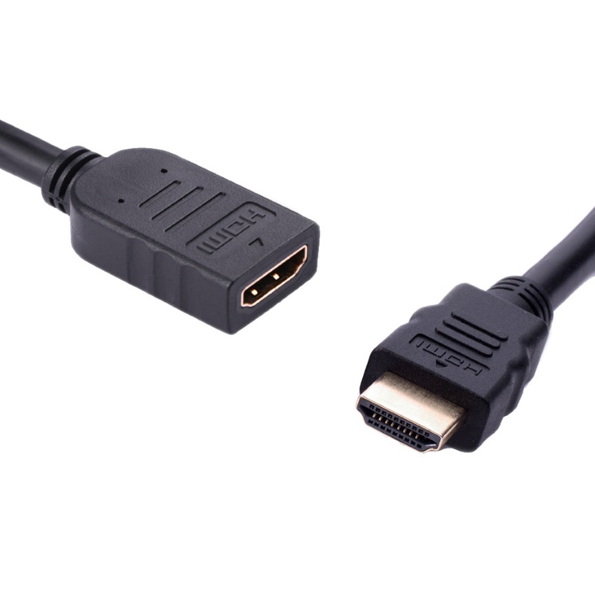 V177-L-CB8W-RC-HDMIEXT2-CB8W-RC-HDMIEXT2__45523-00 8WARE High Speed HDMI Extension Cable 2m Male to Female - Image 1