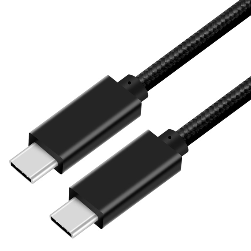 V177-L-CBAT-CMCM-2_CBAT-CMCM-2__53186_1 ASTROTEK USB C cable, Male to Male, 3.1v, Gen. 2, support 10G, Nickle plating, with Nylon sleeve - Image 1