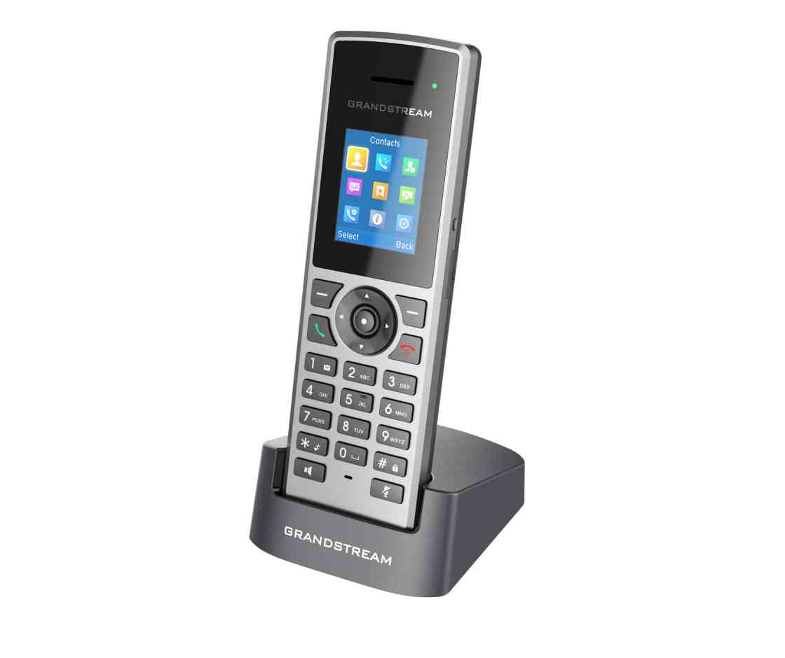 V177-L-IPG-DP722_IPG-DP722__38494_1 GRANDSTREAM DP722 Cordless Mid-Tier DECT Handet 128x160 colour LCD, 2 Programmable Soft Keys, 20hrs Talk Time & 250 hrs Standby Time - Image 1