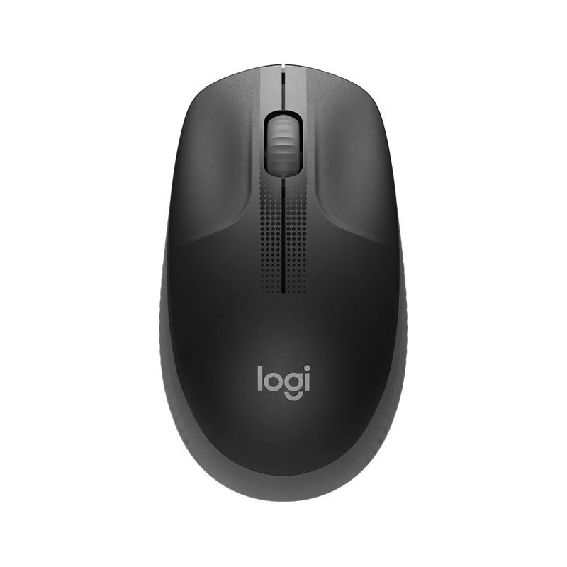 V177-L-MILT-M190-70732-00 LOGITECH M190 Full-Size Wireless Mouse - Charcoal - Image 1